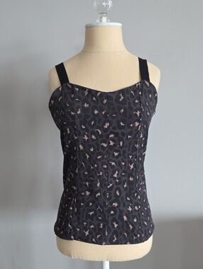 Varley Lindale Leopard-Print Tank Top